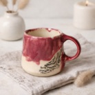 Crimson mug Styling
