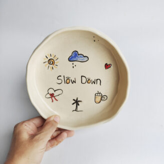 Slow Down Doodle Bowl