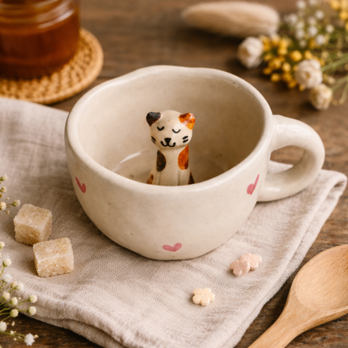 Peek-A-Boo Cat with Styling for Website