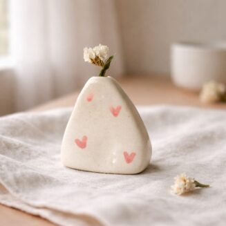 Blush Heart Tiny Pot